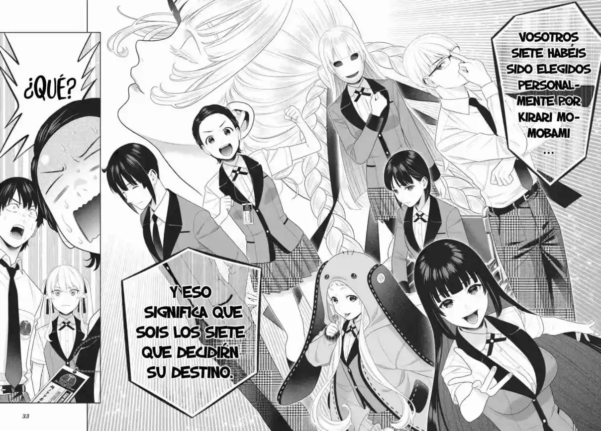 Kakegurui: Compulsive Gambler - Capítulo 108 - Página 33 - LectorTMOo