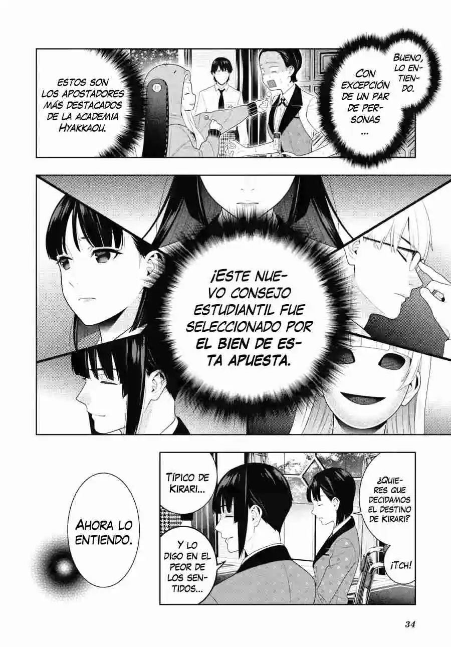 Kakegurui: Compulsive Gambler - Capítulo 108 - Página 34 - LectorTMOo