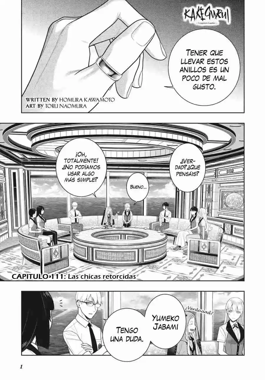 Kakegurui: Compulsive Gambler - Capítulo 111 - Página 3 - LectorTMOo