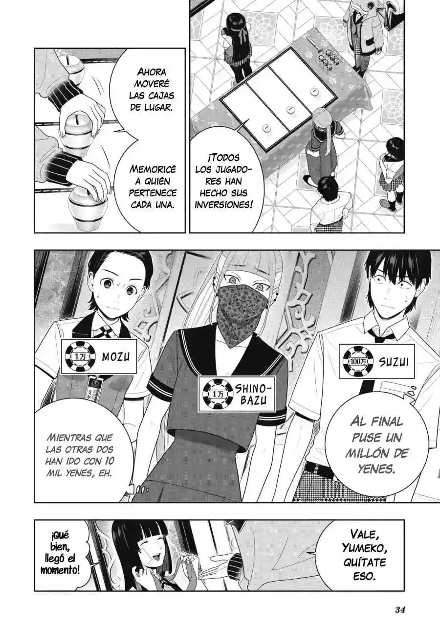 Kakegurui: Compulsive Gambler - Capítulo 113 - Página 34 - LectorTMOo