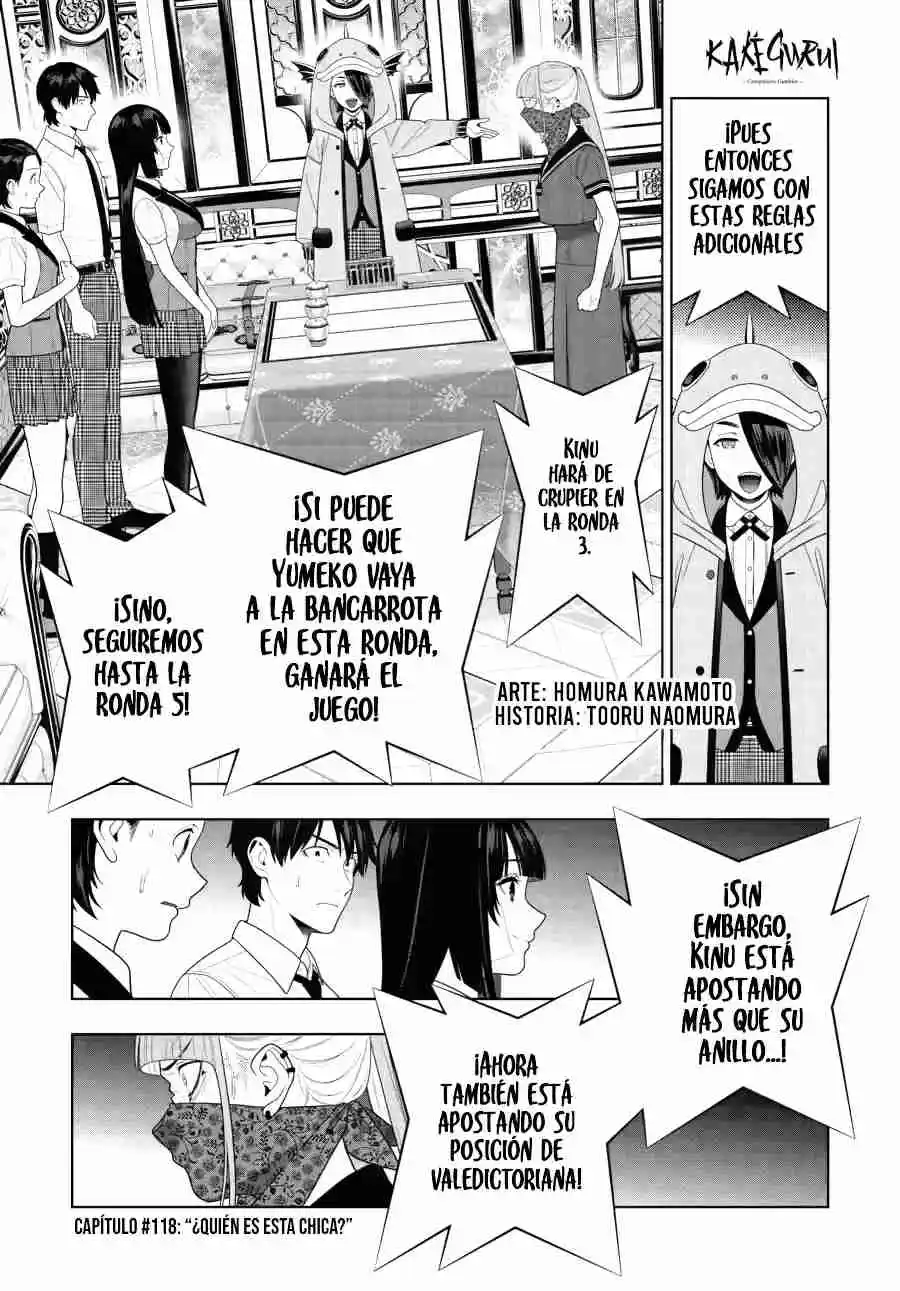 Kakegurui: Compulsive Gambler - Capítulo 118 - Página 2 - LectorTMOo