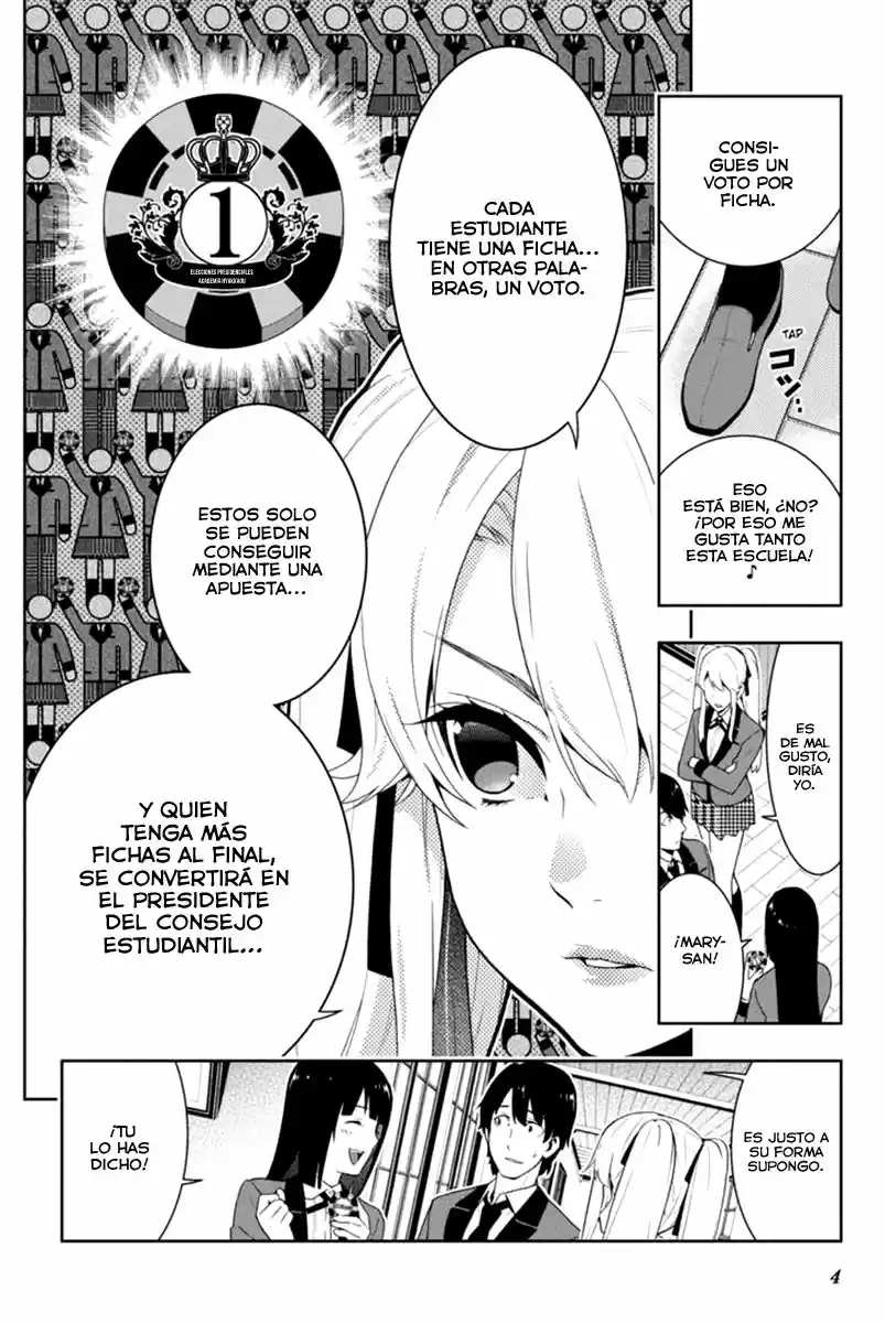 Kakegurui: Compulsive Gambler - Capítulo 35 - Página 5 - LectorTMOo