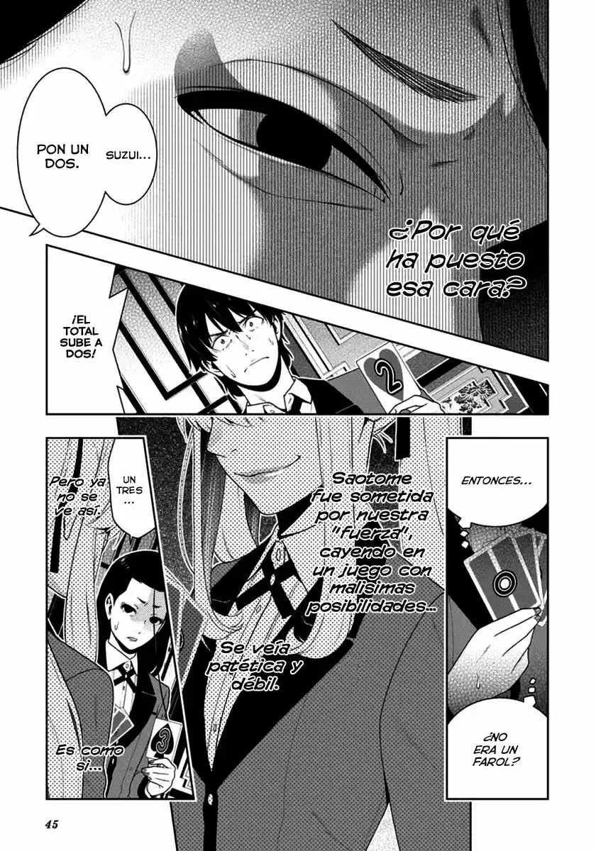 Kakegurui: Compulsive Gambler - Capítulo 42 - Página 44 - LectorTMOo