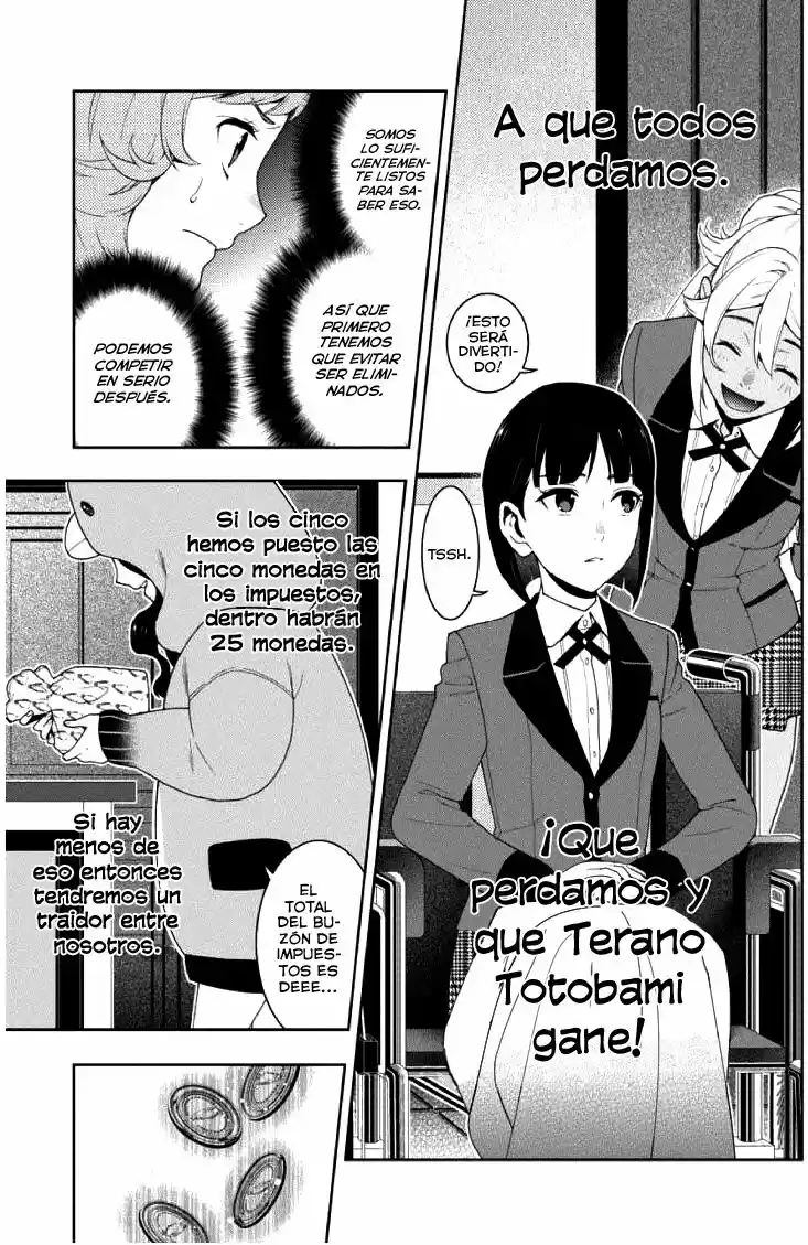 Kakegurui: Compulsive Gambler - Capítulo 46 - Página 39 - LectorTMOo