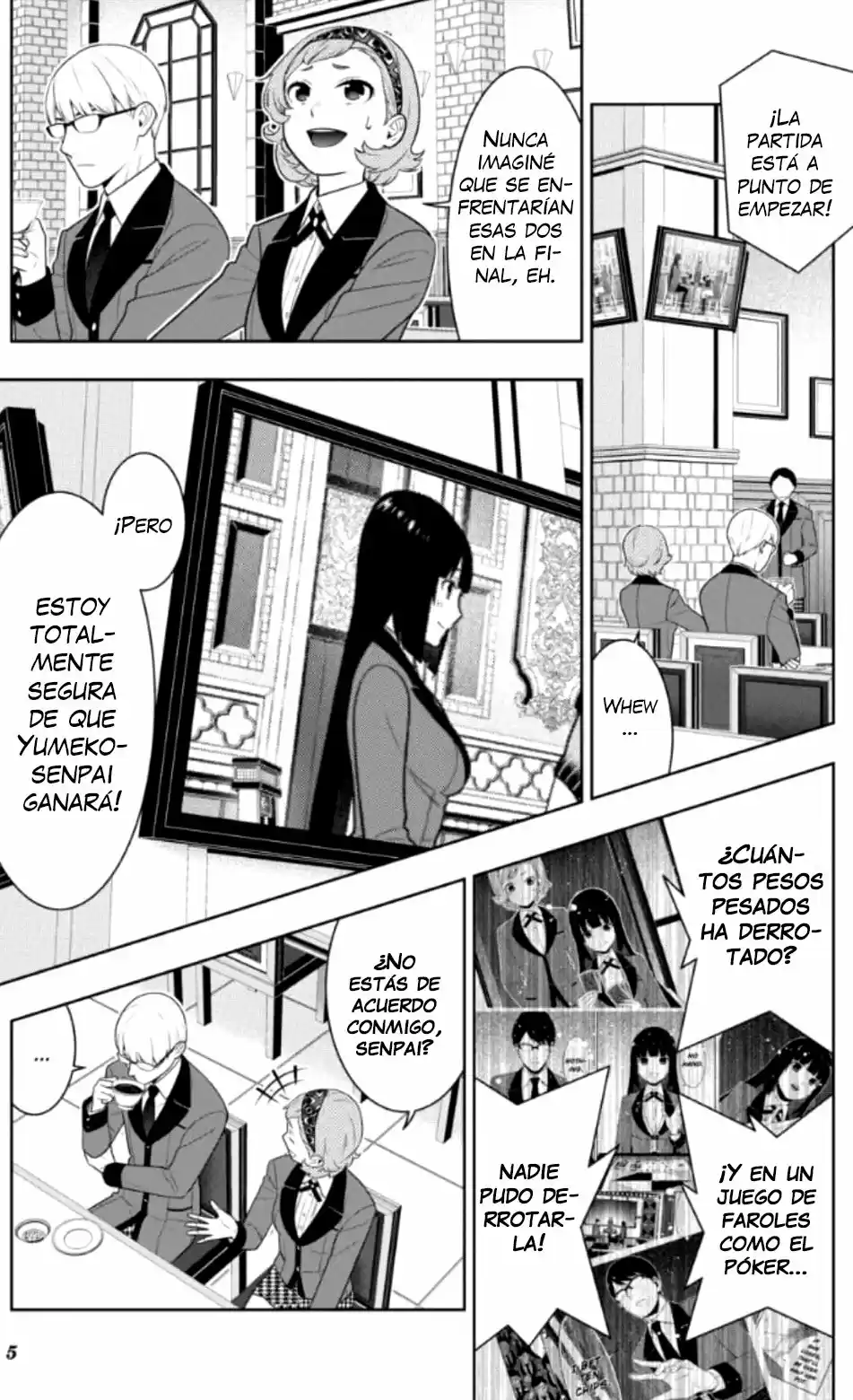 Kakegurui: Compulsive Gambler - Capítulo 71 - Página 5 - LectorTMOo
