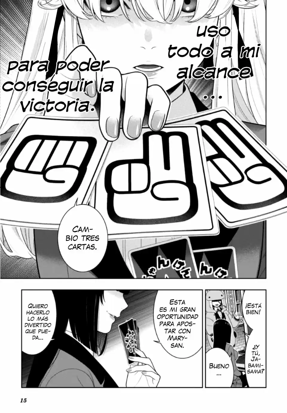 Kakegurui: Compulsive Gambler - Capítulo 71 - Página 15 - LectorTMOo