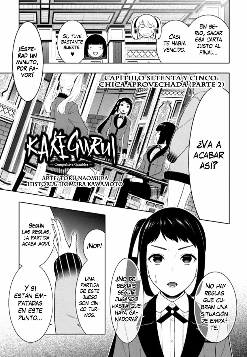 Kakegurui: Compulsive Gambler - Capítulo 75.20 - Página 2 - LectorTMOo