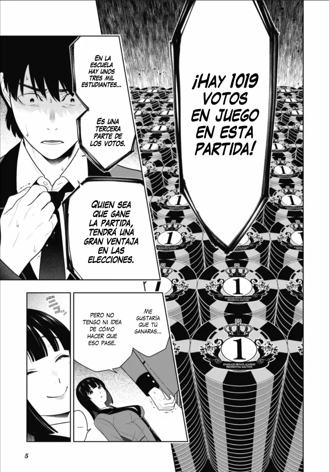 Kakegurui: Compulsive Gambler - Capítulo 78 - Página 6 - LectorTMOo