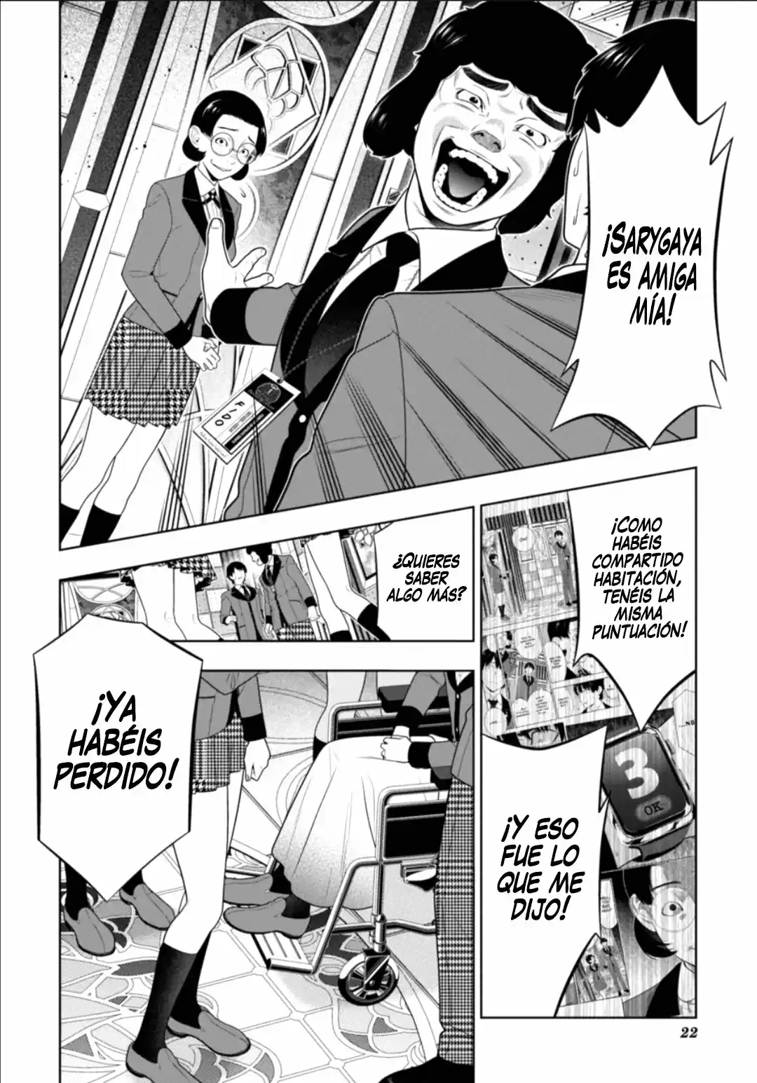 Kakegurui: Compulsive Gambler - Capítulo 79 - Página 22 - LectorTMOo