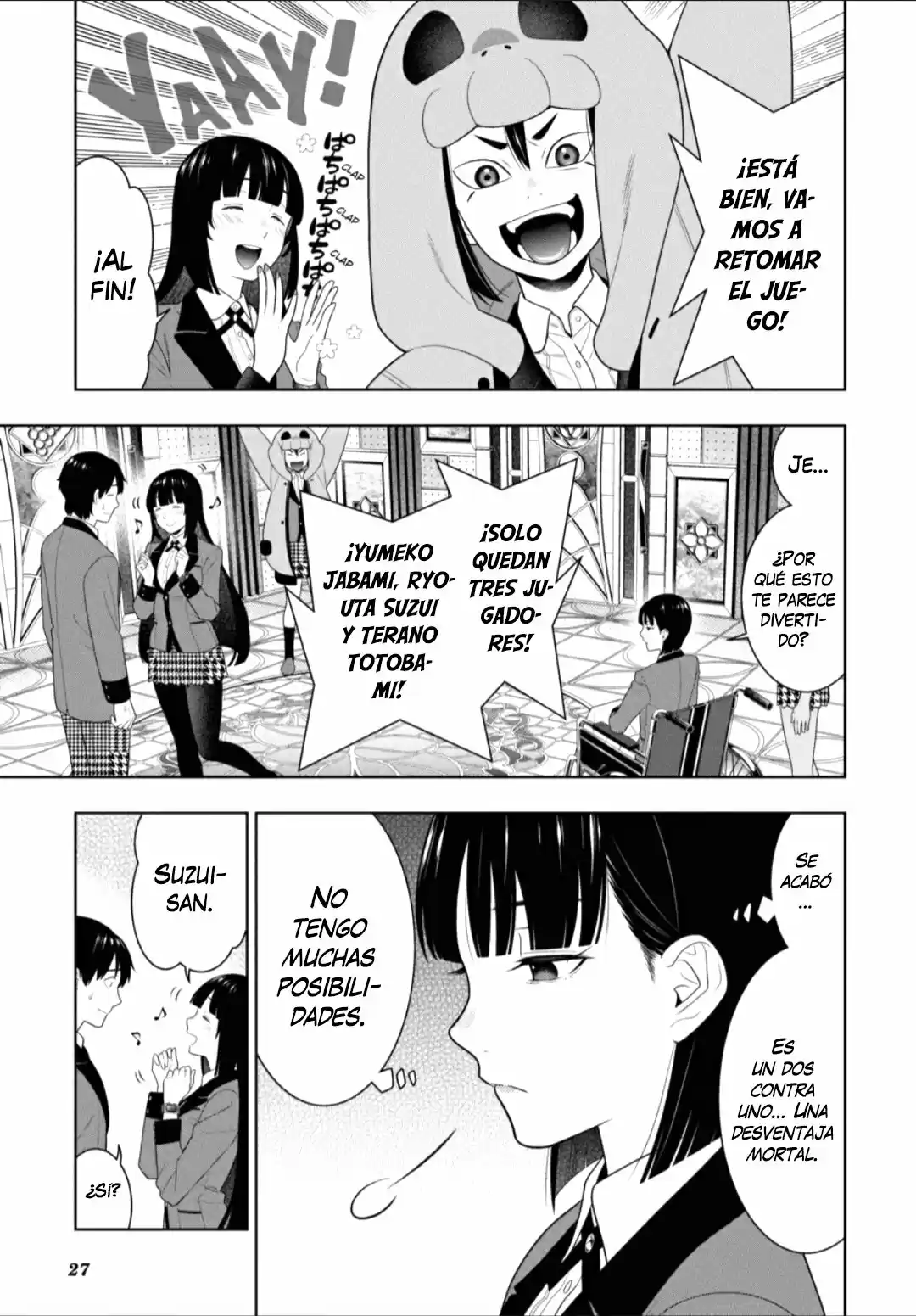 Kakegurui: Compulsive Gambler - Capítulo 82 - Página 27 - LectorTMOo
