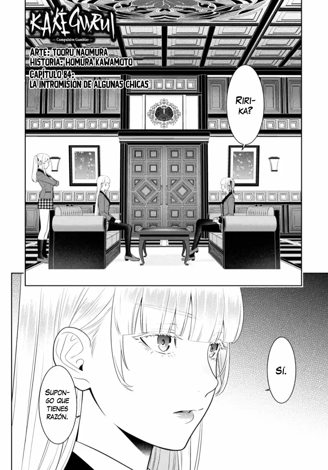 Kakegurui: Compulsive Gambler - Capítulo 84 - Página 4 - LectorTMOo