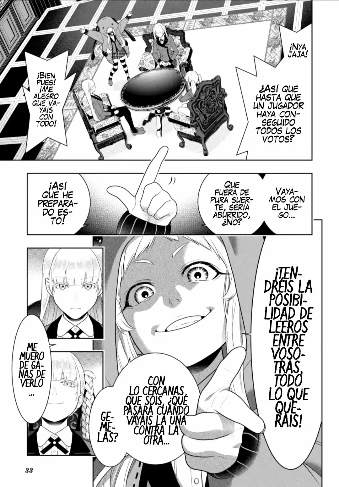 Kakegurui: Compulsive Gambler - Capítulo 85 - Página 35 - LectorTMOo