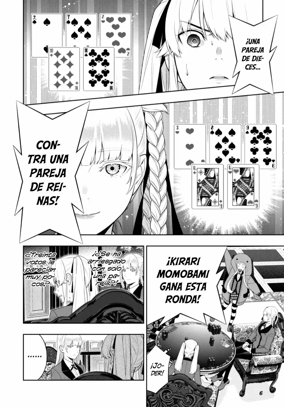 Kakegurui: Compulsive Gambler - Capítulo 87 - Página 8 - LectorTMOo