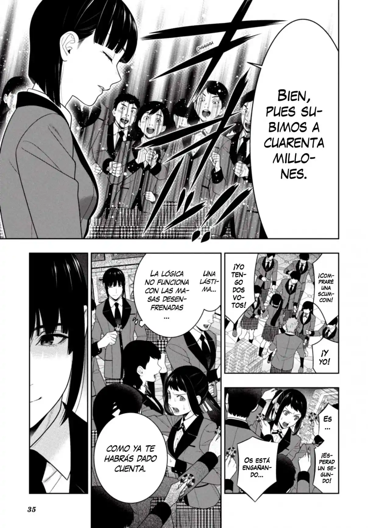 Kakegurui: Compulsive Gambler - Capítulo 90 - Página 37 - LectorTMOo