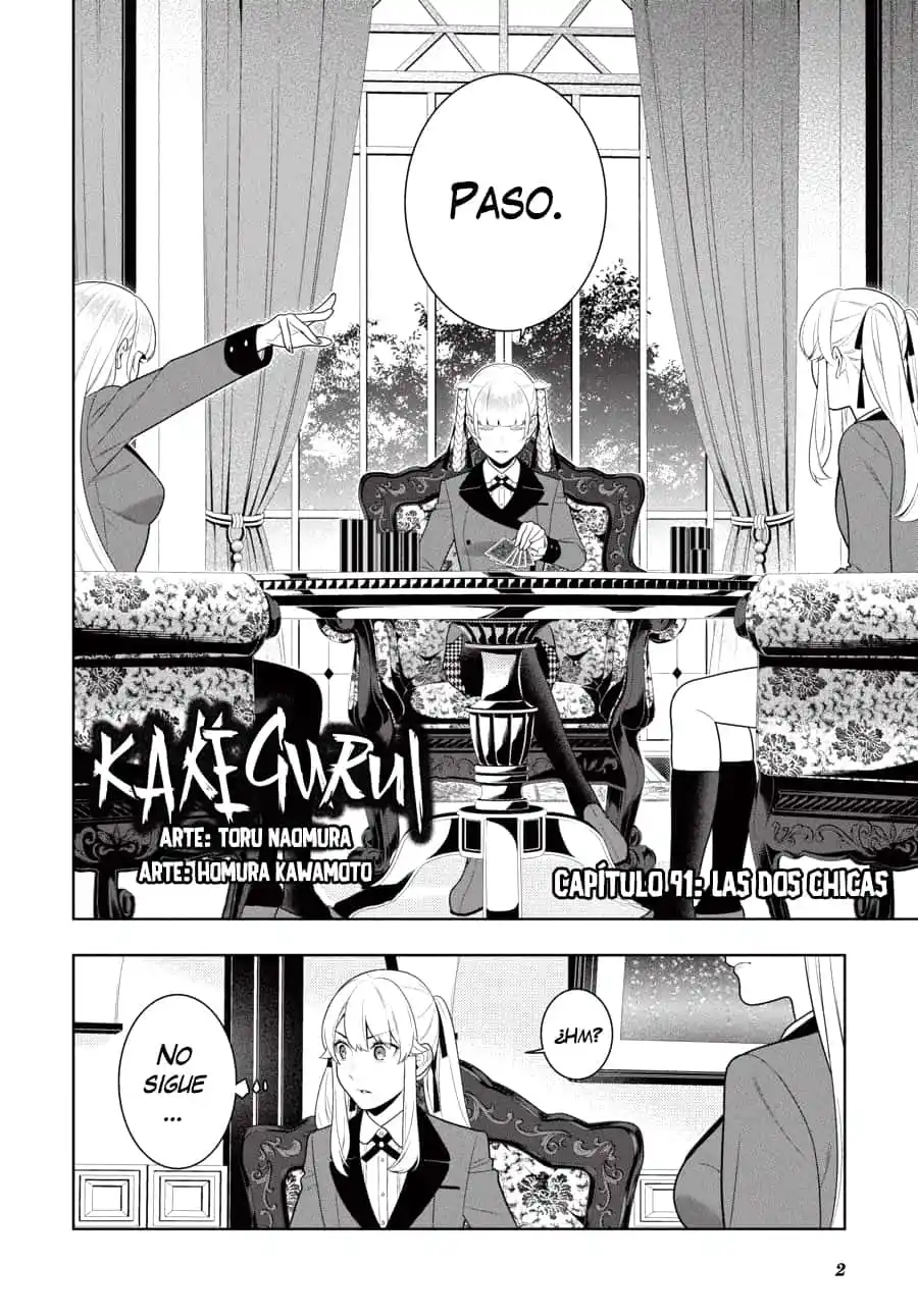 Kakegurui: Compulsive Gambler - Capítulo 91 - Página 4 - LectorTMOo