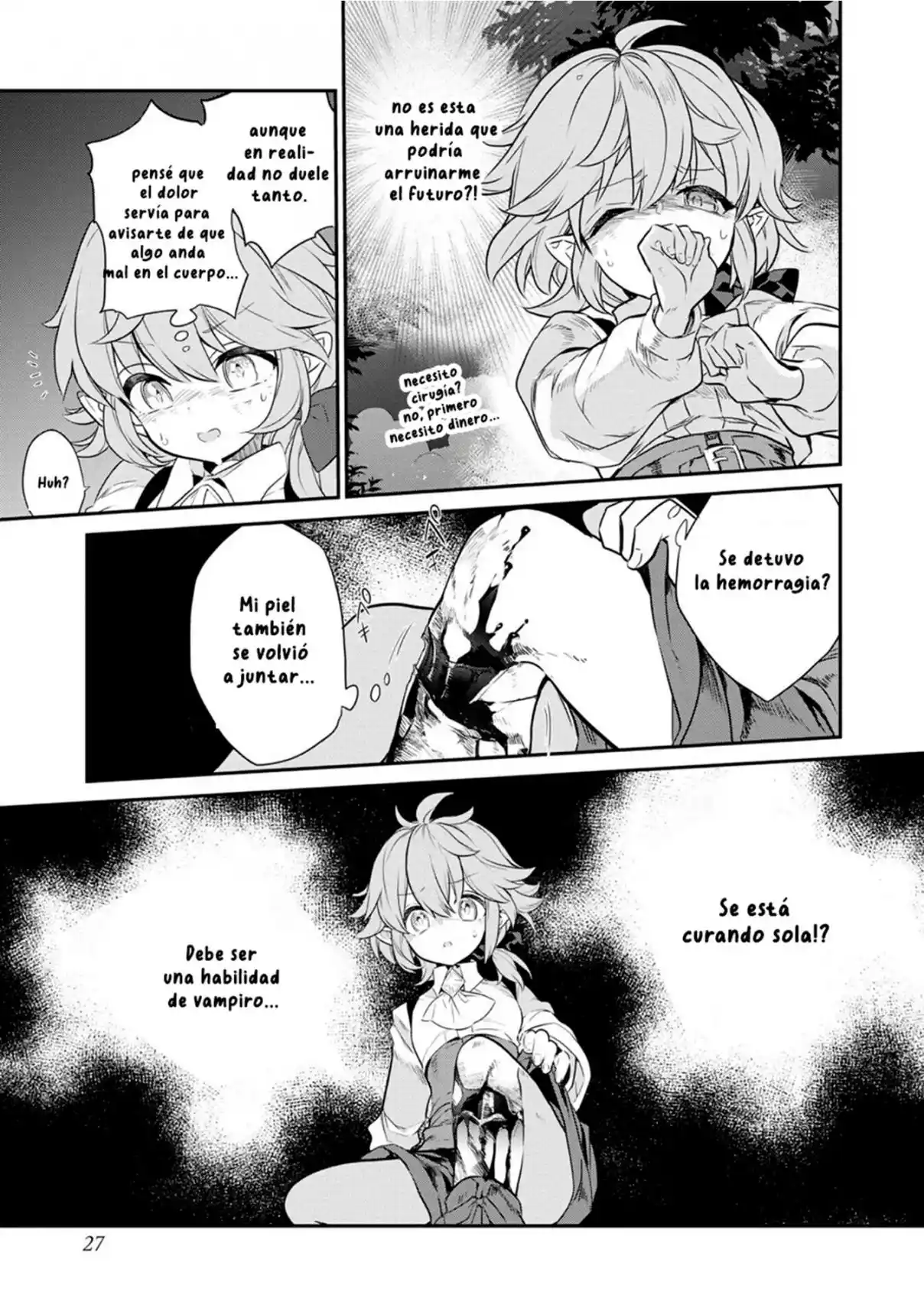 Kaketa Tsuki No Mercedes: Kyuuketsuki No Kizoku Ni Tensei Shitakedo Sute Rare Sounanode Dungeon O Seiha Suru @COMIC - Capítulo 1 - Página 27 - LectorTMOo