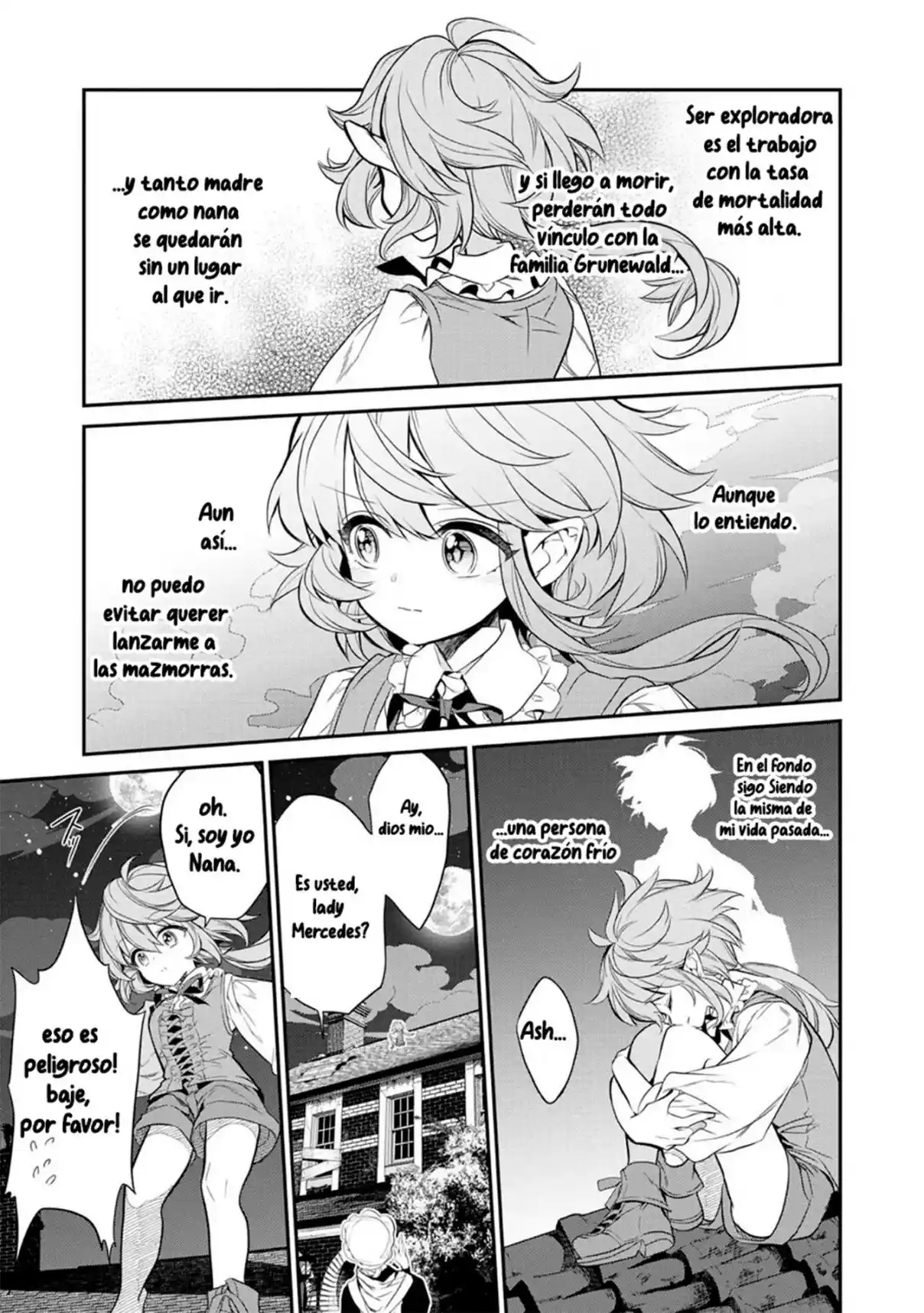 Kaketa Tsuki No Mercedes: Kyuuketsuki No Kizoku Ni Tensei Shitakedo Sute Rare Sounanode Dungeon O Seiha Suru @COMIC - Capítulo 3 - Página 12 - LectorTMOo