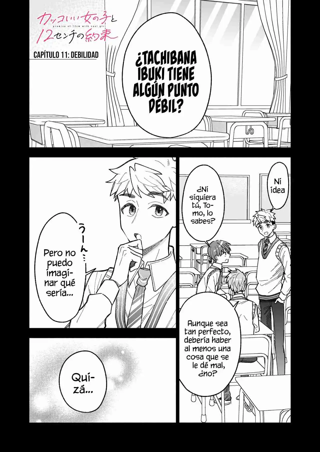 Kakkoi Onnanoko To 12 Cm No Yakusoku - Capítulo 11 - Página 3 - LectorTMOo