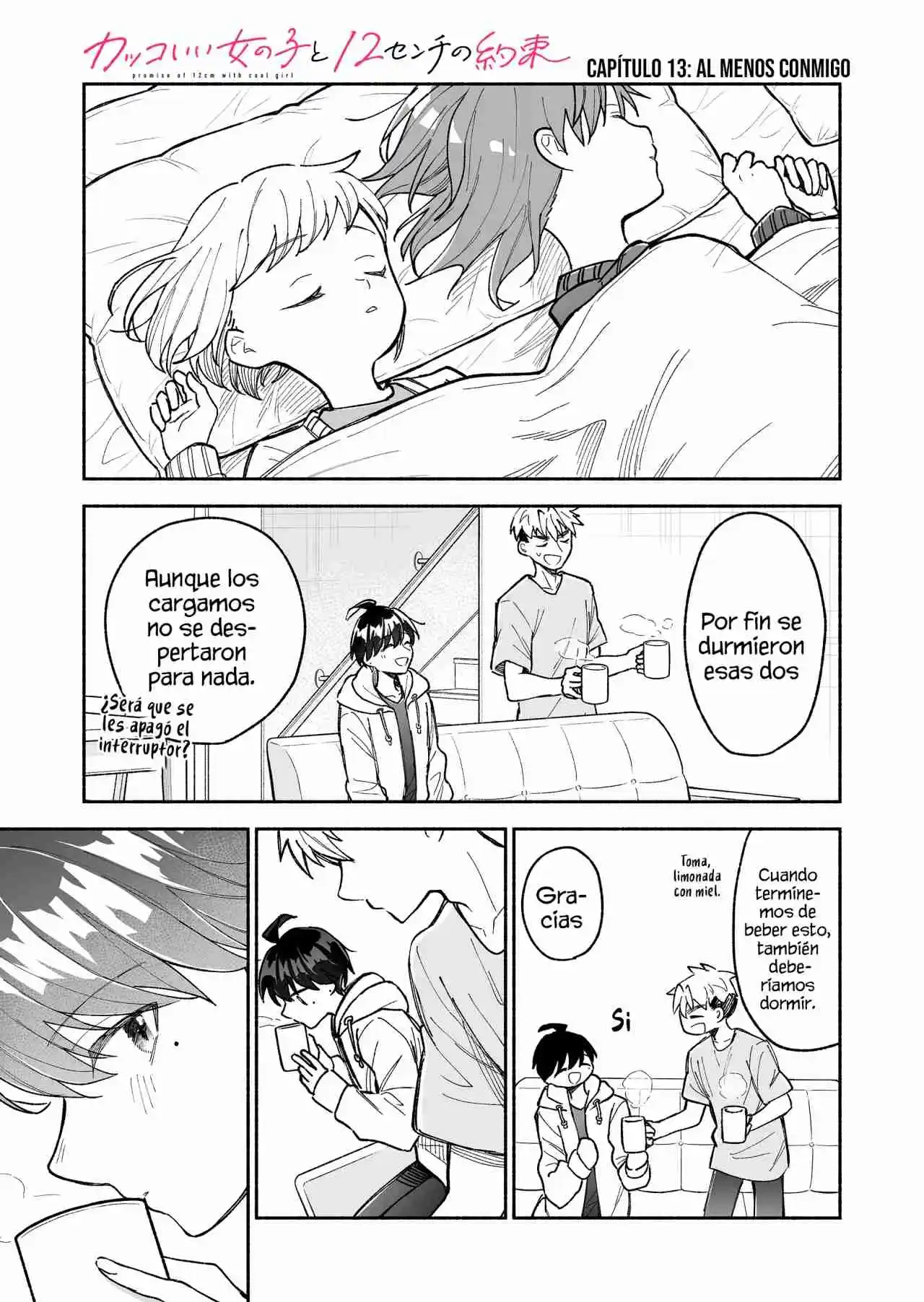 Kakkoi Onnanoko To 12 Cm No Yakusoku - Capítulo 13 - Página 3 - LectorTMOo