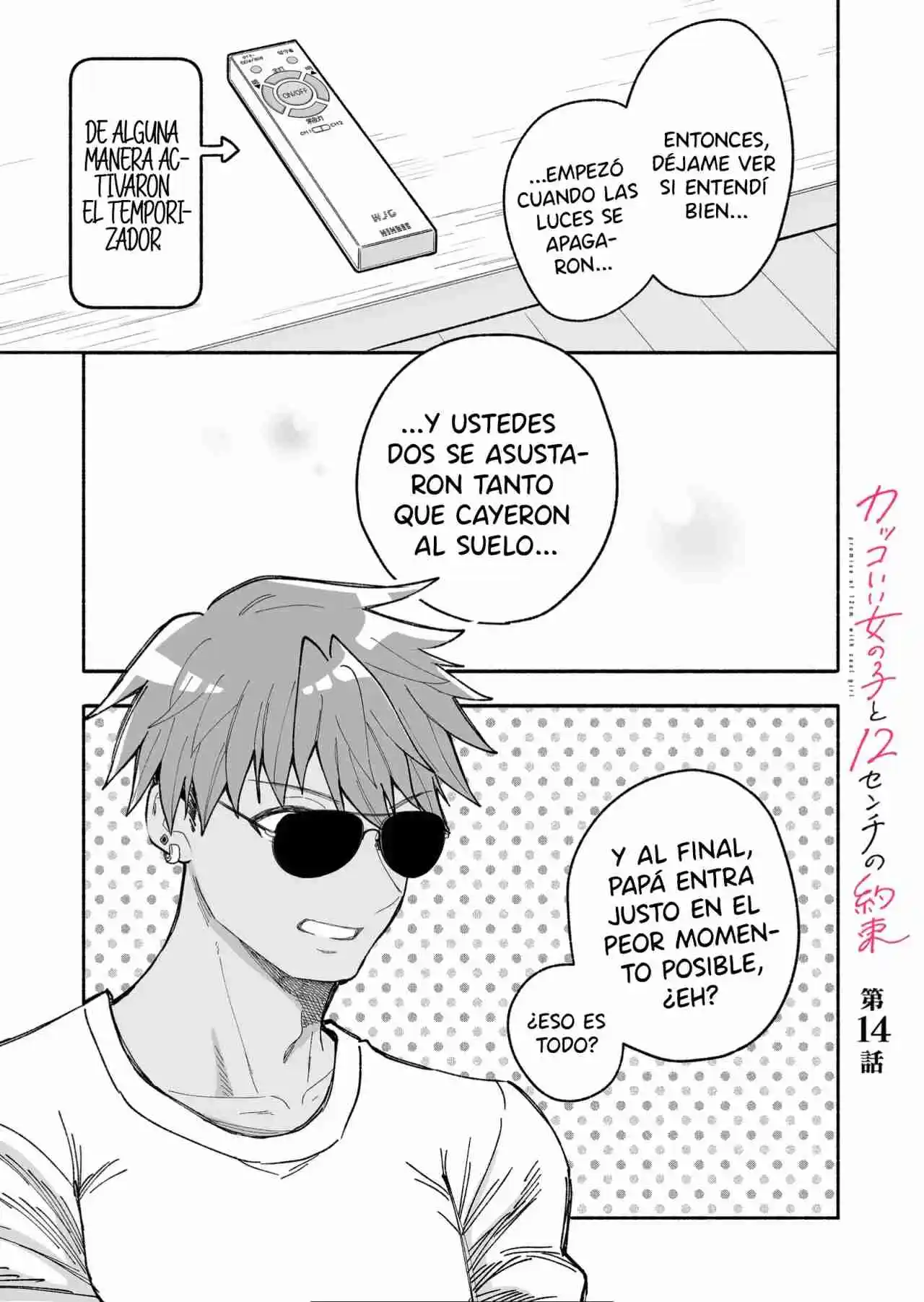 Kakkoi Onnanoko To 12 Cm No Yakusoku - Capítulo 14 - Página 3 - LectorTMOo