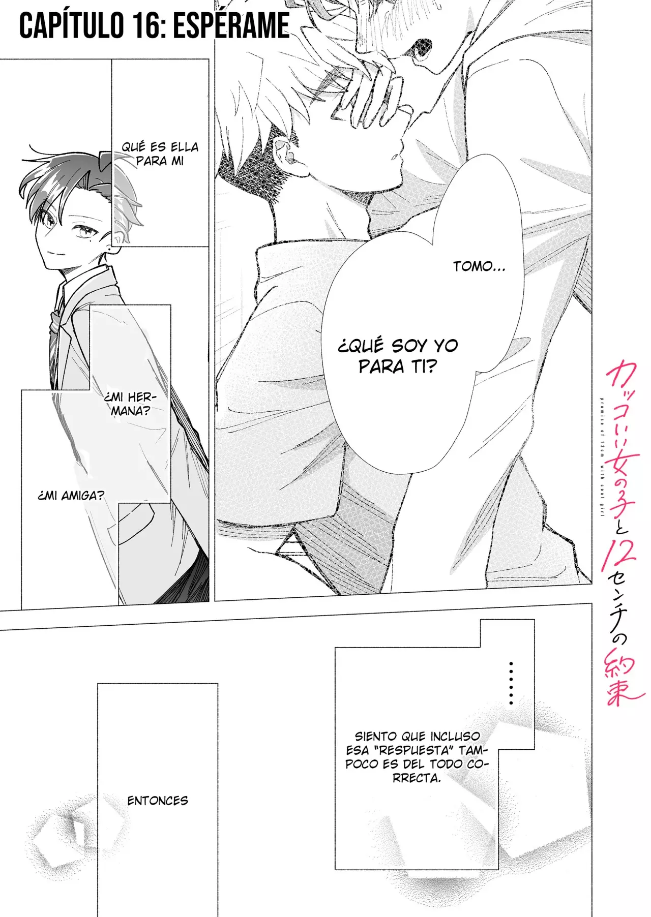 Kakkoi Onnanoko To 12 Cm No Yakusoku - Capítulo 16 - Página 4 - LectorTMOo