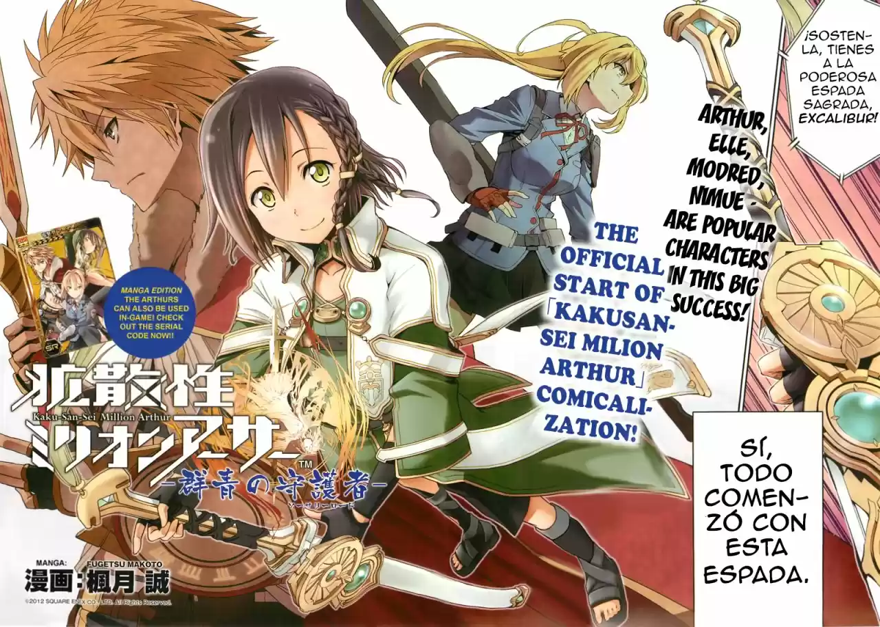 Kakusansei Million Arthur - Gunjou No Sorcery Road - Capítulo 1.10 - Página 3 - LectorTMOo