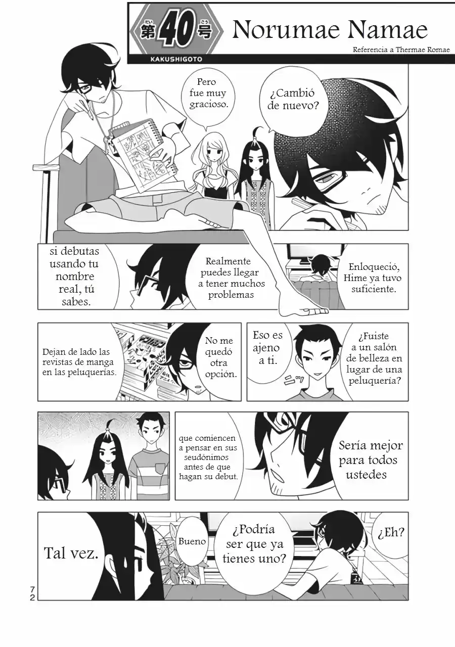 Kakushigoto - Capítulo 40 - Página 1 - LectorTMOo