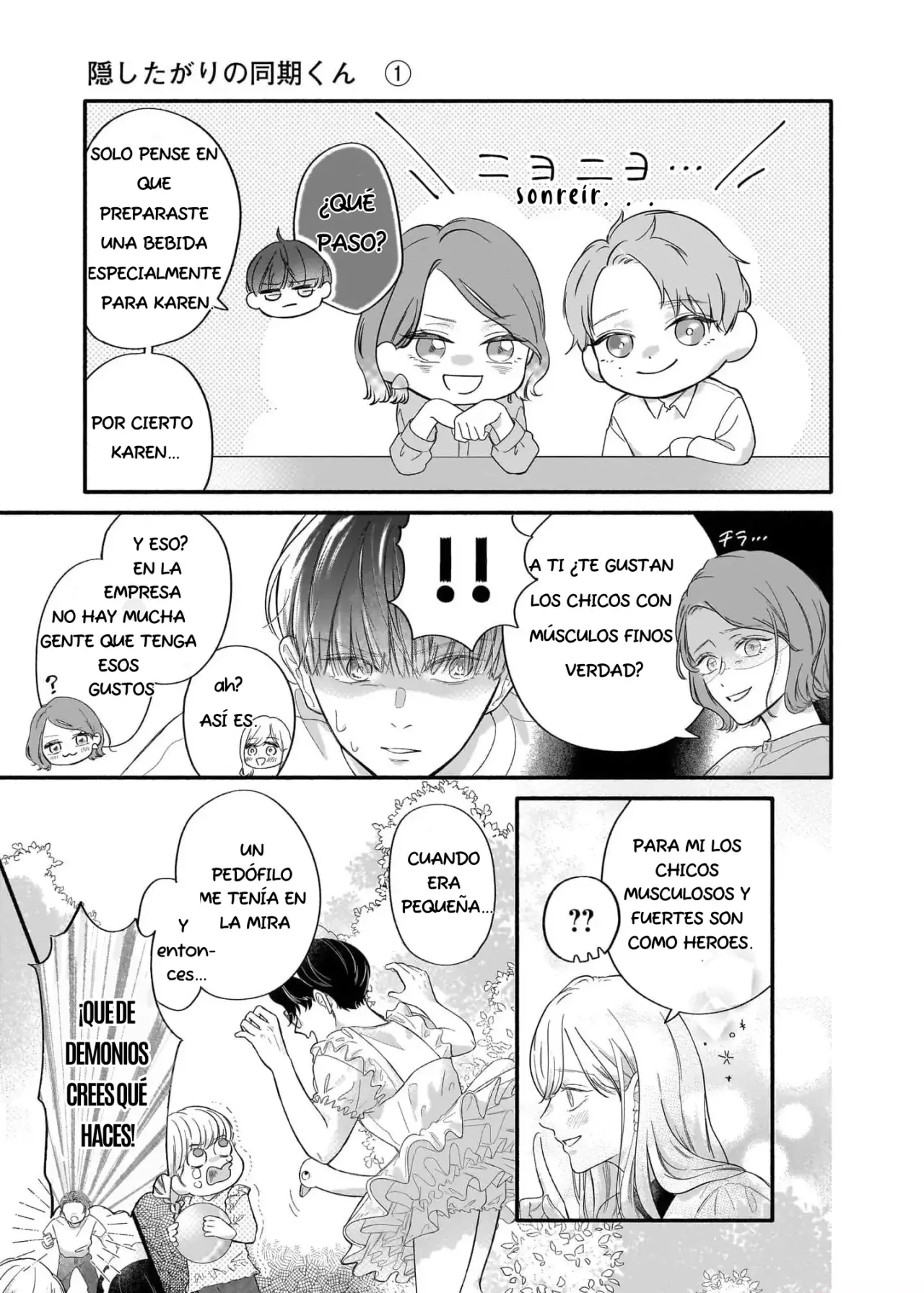 Kakushitagari No Douki-kun - Capítulo 1 - Página 8 - LectorTMOo