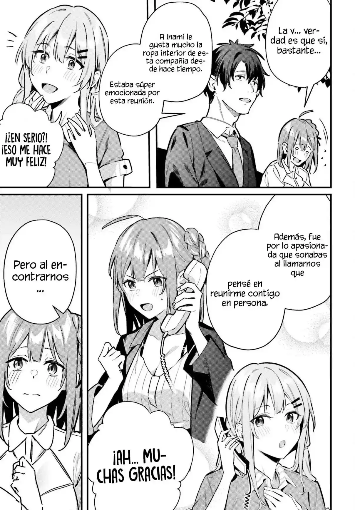 Kamatte Shinsotsu-chan Ga Maikai Sasottekuru - Capítulo 16 - Página 8 - LectorTMOo