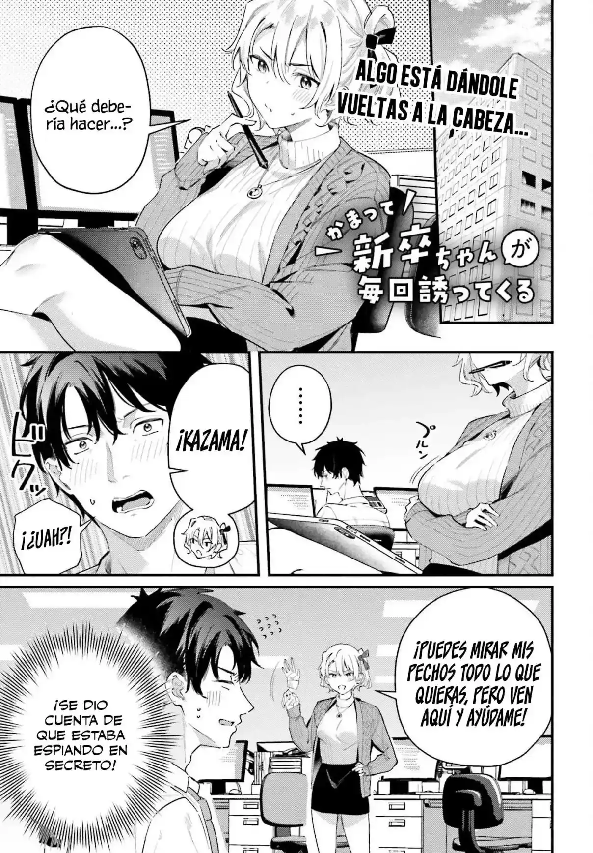 Kamatte Shinsotsu-chan Ga Maikai Sasottekuru - Capítulo 24 - Página 4 - LectorTMOo