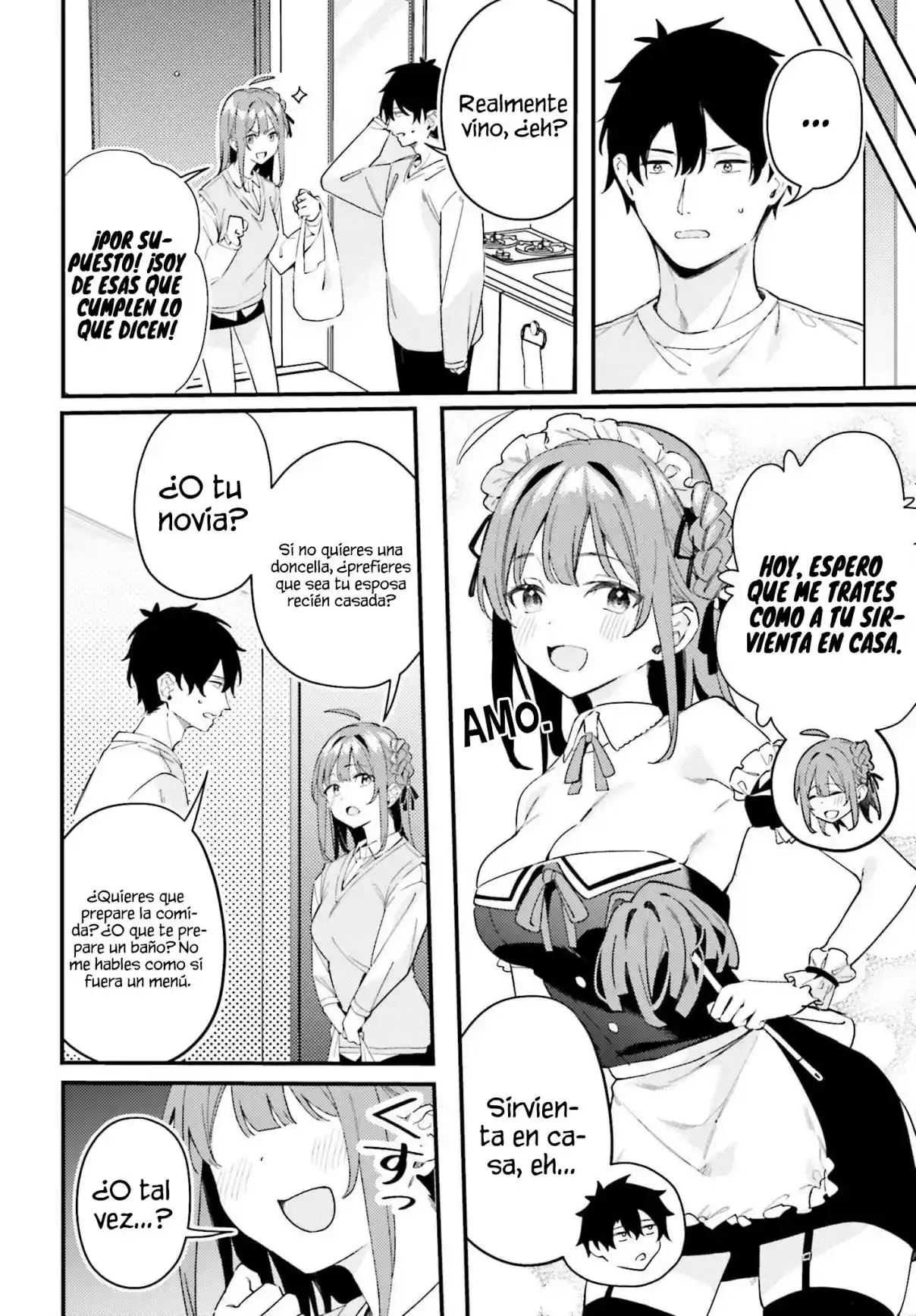 Kamatte Shinsotsu-chan Ga Maikai Sasottekuru capítulo 29 página 8