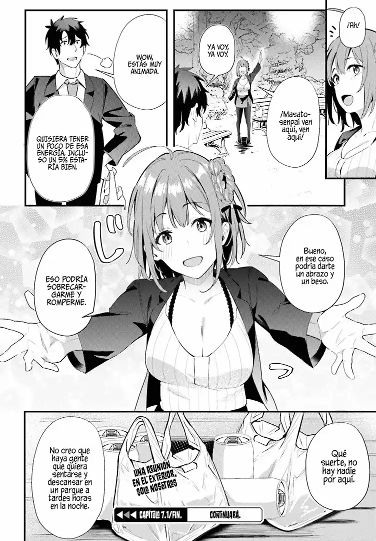 Kamatte Shinsotsu-chan Ga Maikai Sasottekuru - Capítulo 7.1 - Página 13 - LectorTMOo