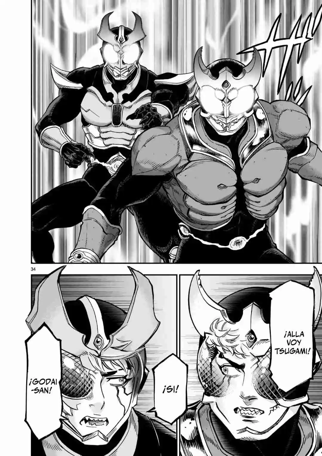 Kamen Rider Kuuga - Capítulo 128 - Página 34 - LectorTMOo