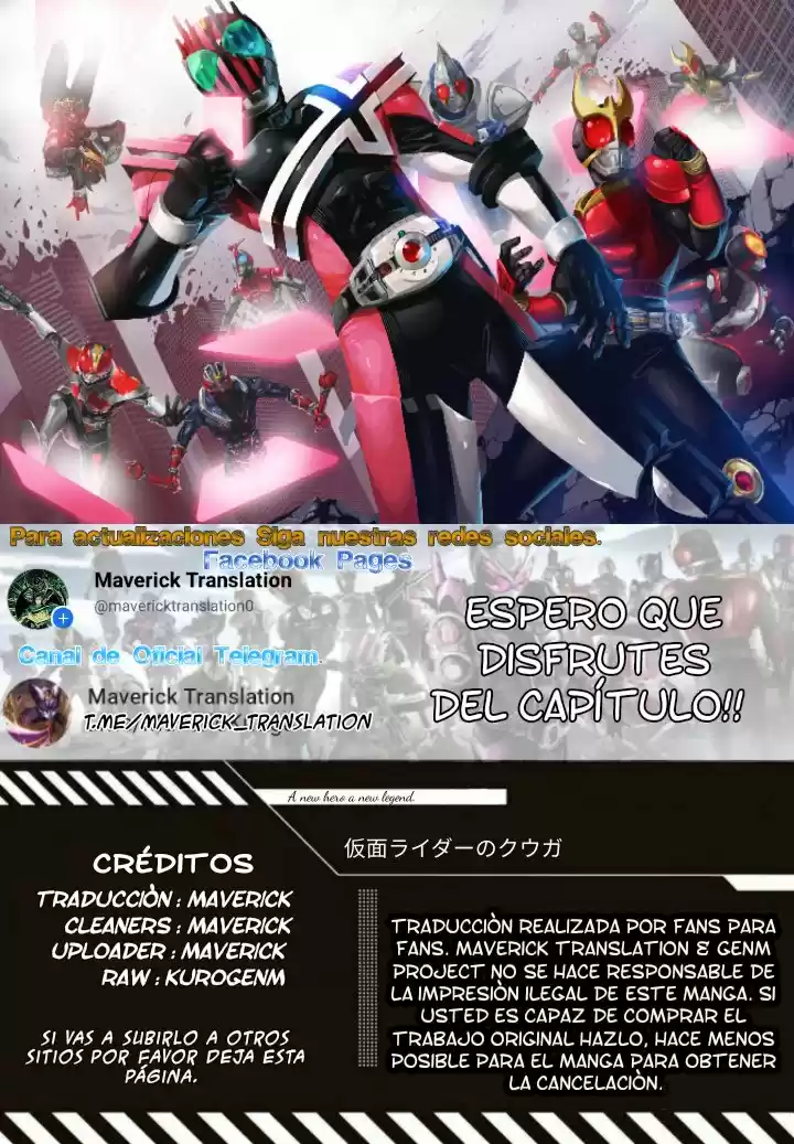 Kamen Rider Kuuga - Capítulo 52 - Página 1 - LectorTMOo