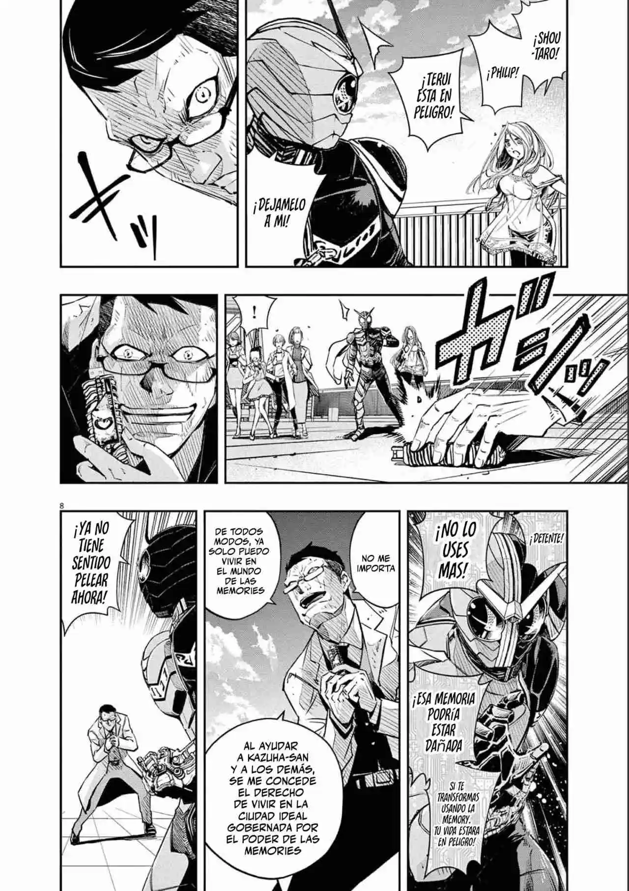 Kamen Rider W : Fuuto Detectives - Capítulo 116 - Página 9 - LectorTMOo