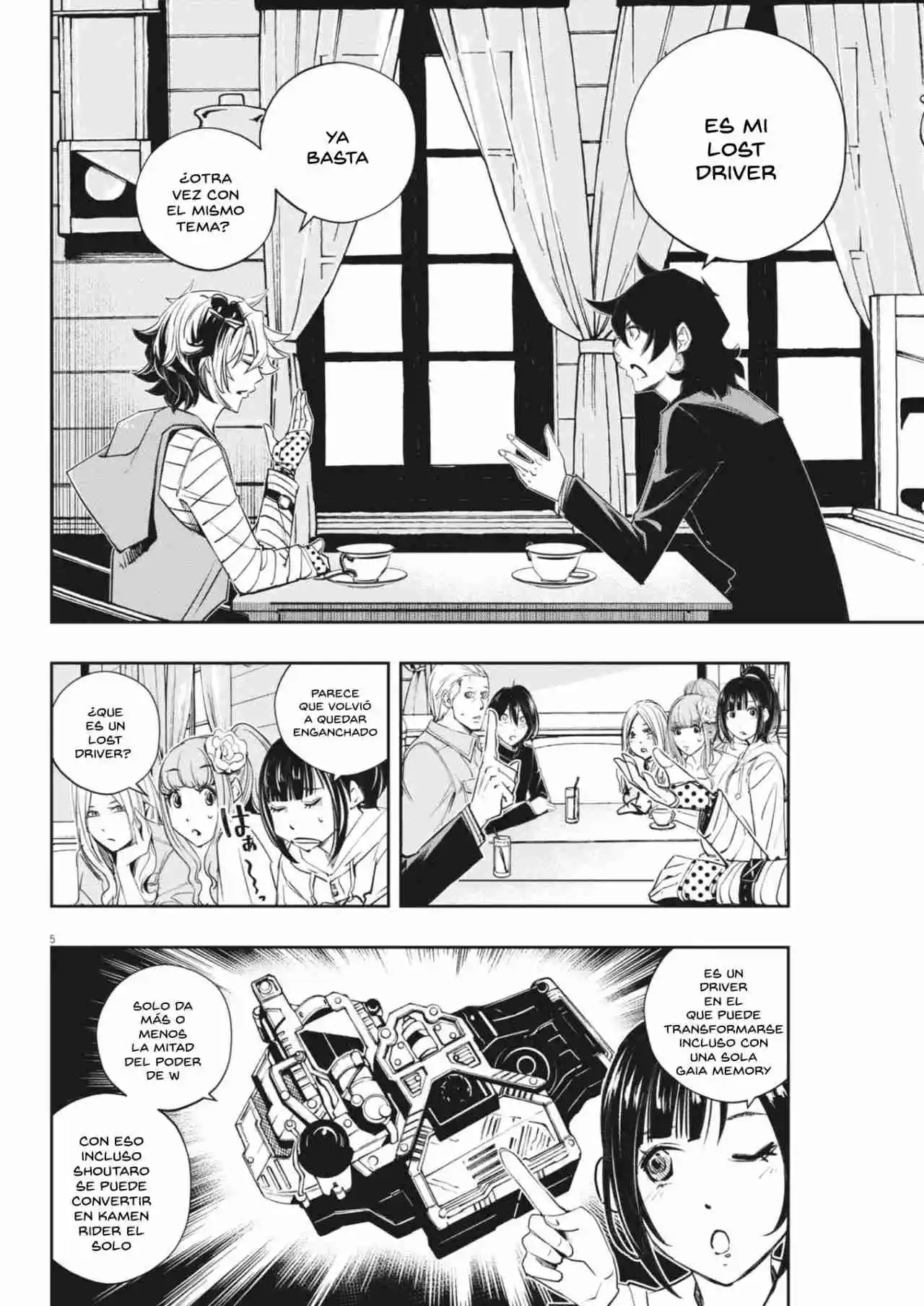 Kamen Rider W : Fuuto Detectives - Capítulo 160 - Página 5 - LectorTMOo