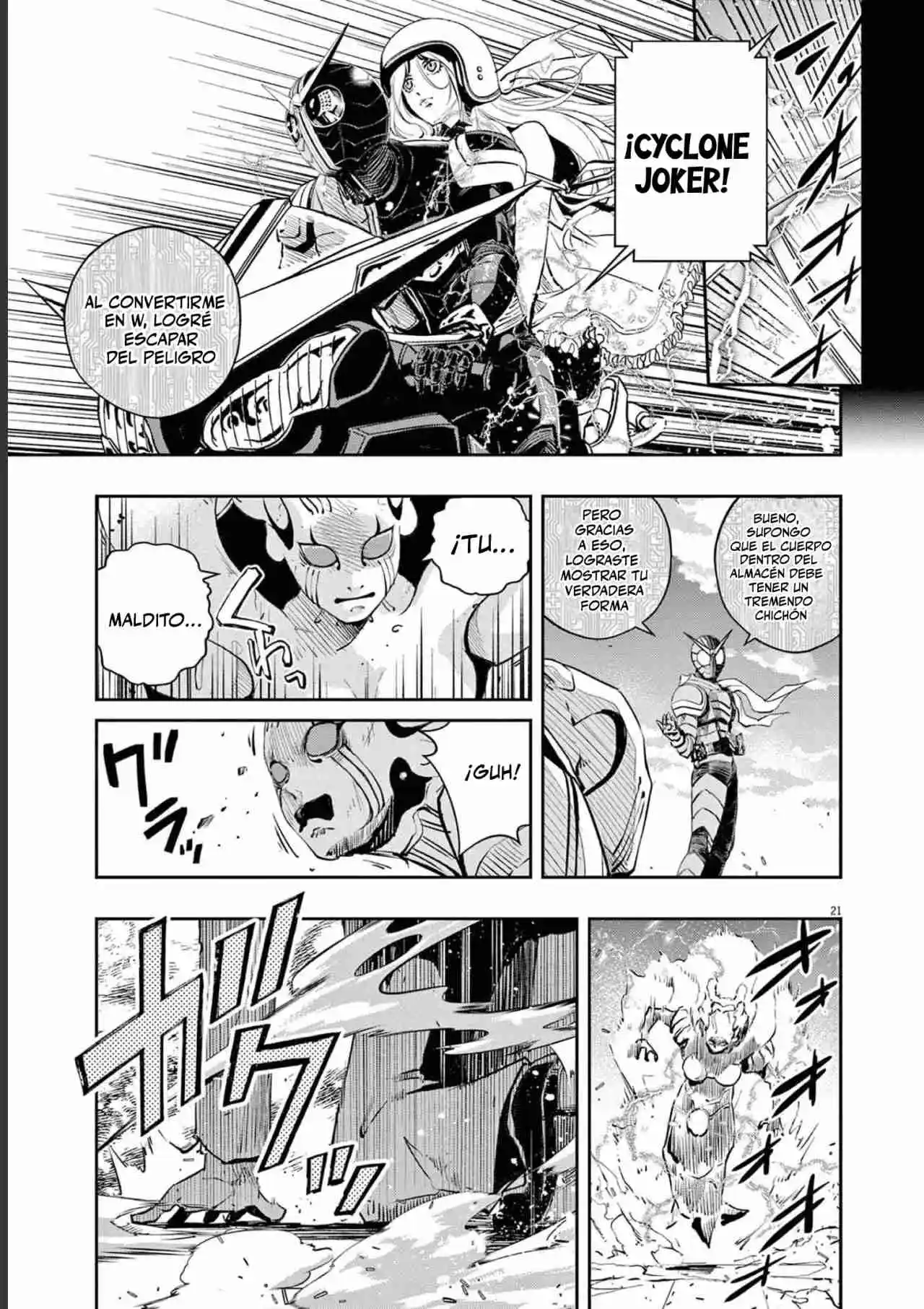 Kamen Rider W: Fuuto Tantei - Capítulo 115 - Página 22 - LectorTMOo