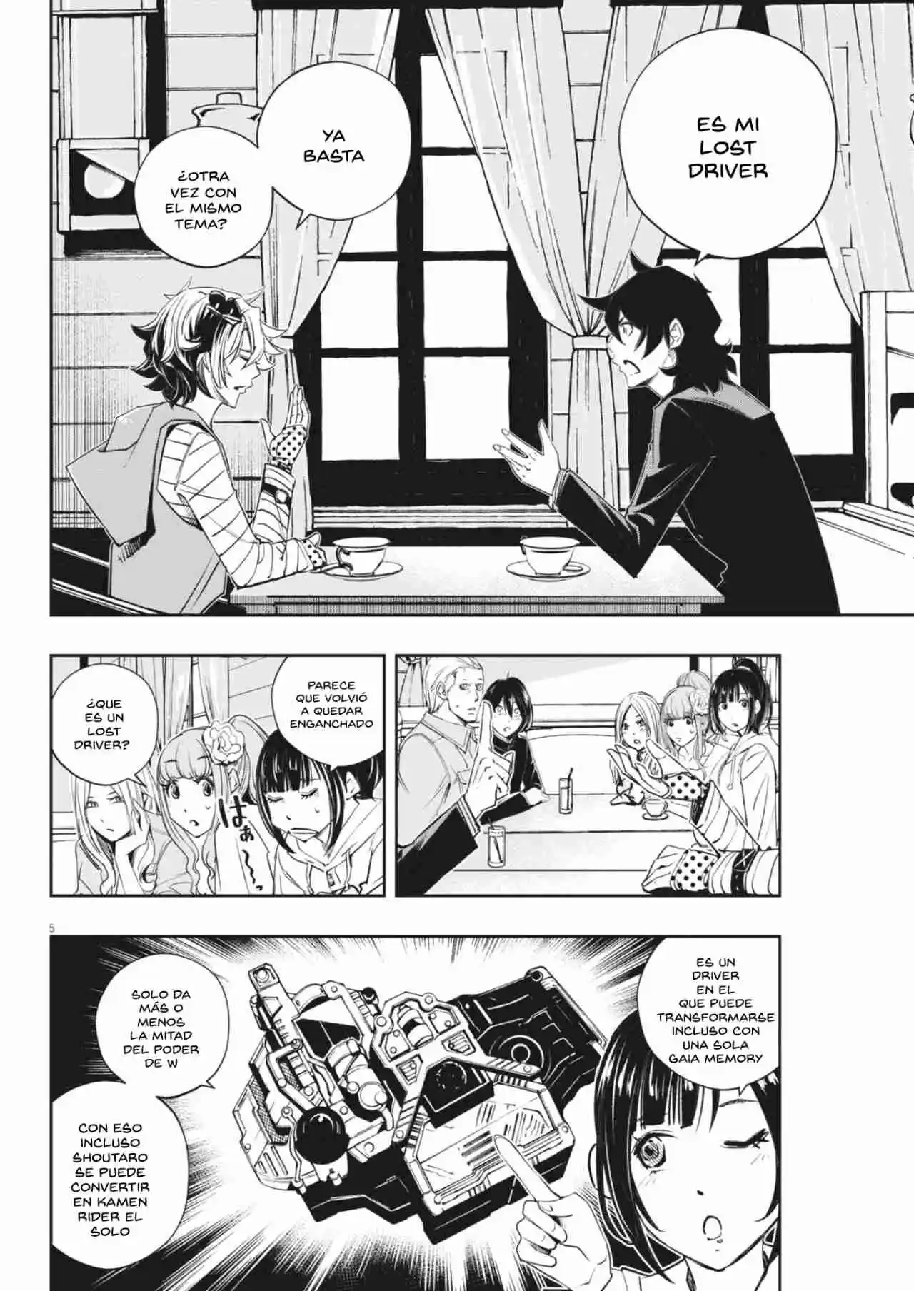 Kamen Rider W: Fuuto Tantei - Capítulo 160 - Página 5 - LectorTMOo