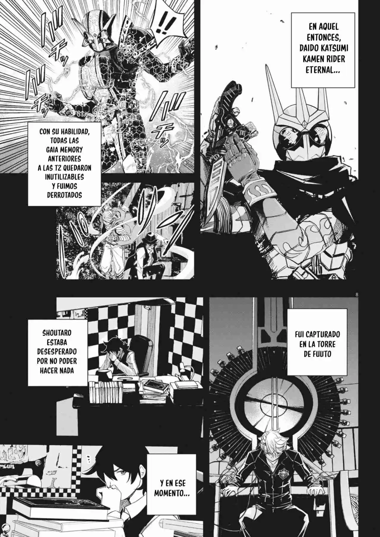 Kamen Rider W: Fuuto Tantei - Capítulo 160 - Página 8 - LectorTMOo