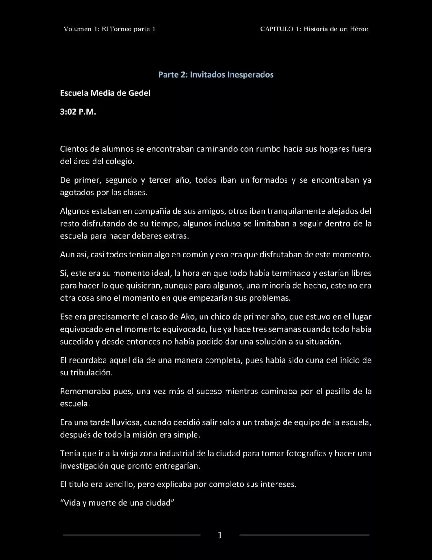 Kami No Climax - Capítulo 5 - Página 1 - LectorTMOo