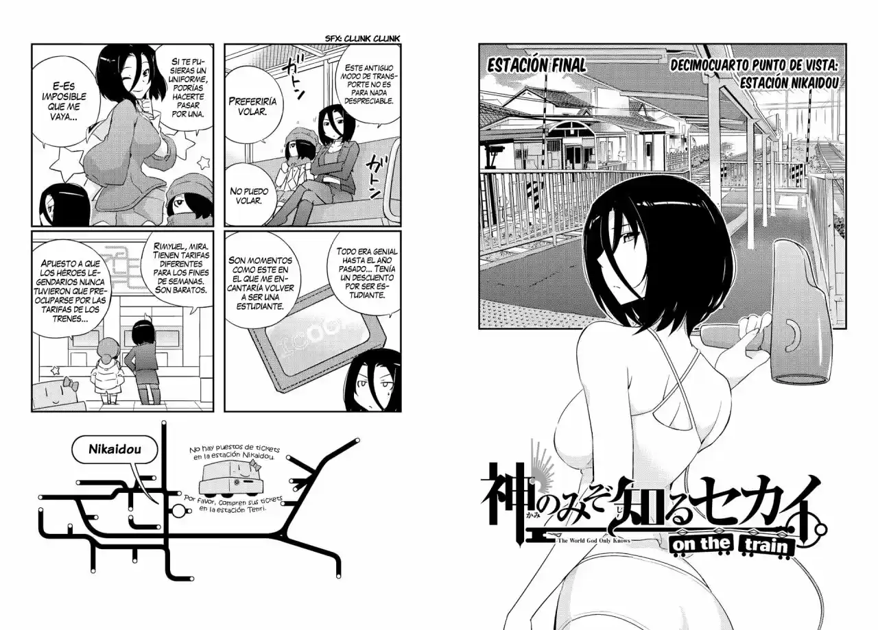 Kami Nomi Zo Shiru Sekai On The Train - Capítulo 14 - Página 3 - LectorTMOo