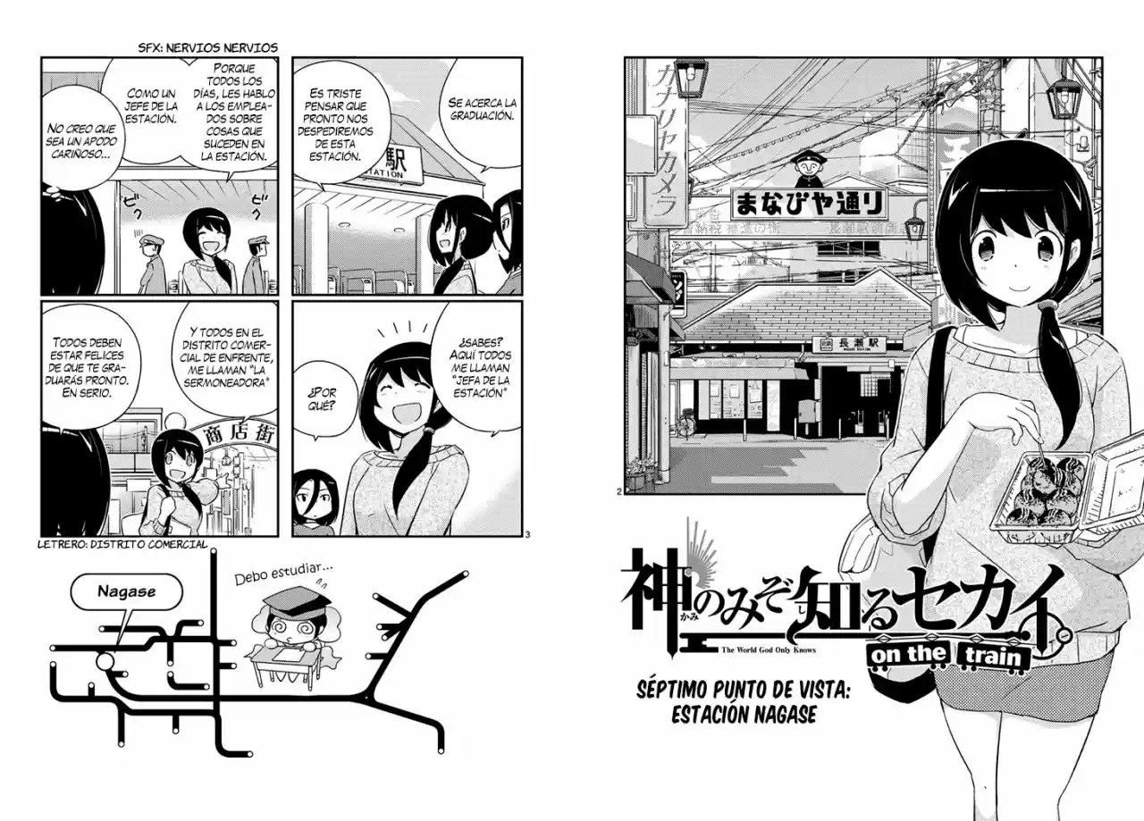 Kami Nomi Zo Shiru Sekai On The Train - Capítulo 7 - Página 3 - LectorTMOo