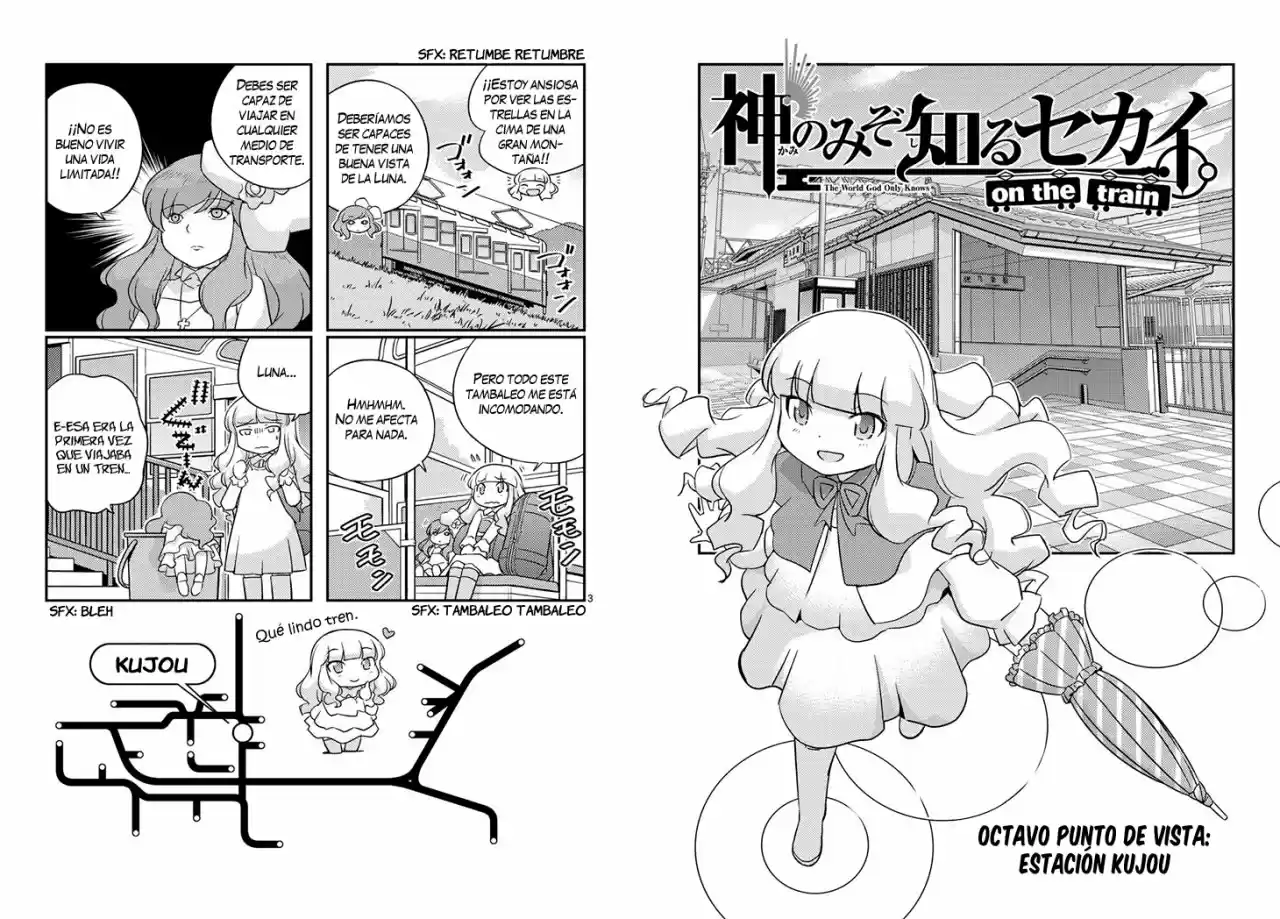 Kami Nomi Zo Shiru Sekai On The Train - Capítulo 8 - Página 3 - LectorTMOo