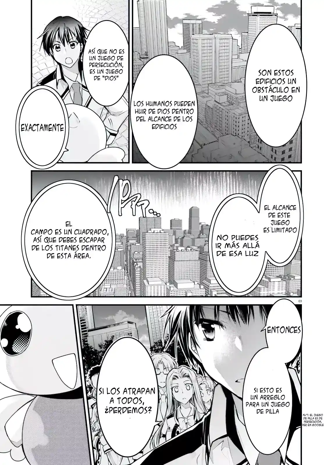 Kami Wa Game Ni Ueteiru - Capítulo 3 - Página 5 - LectorTMOo