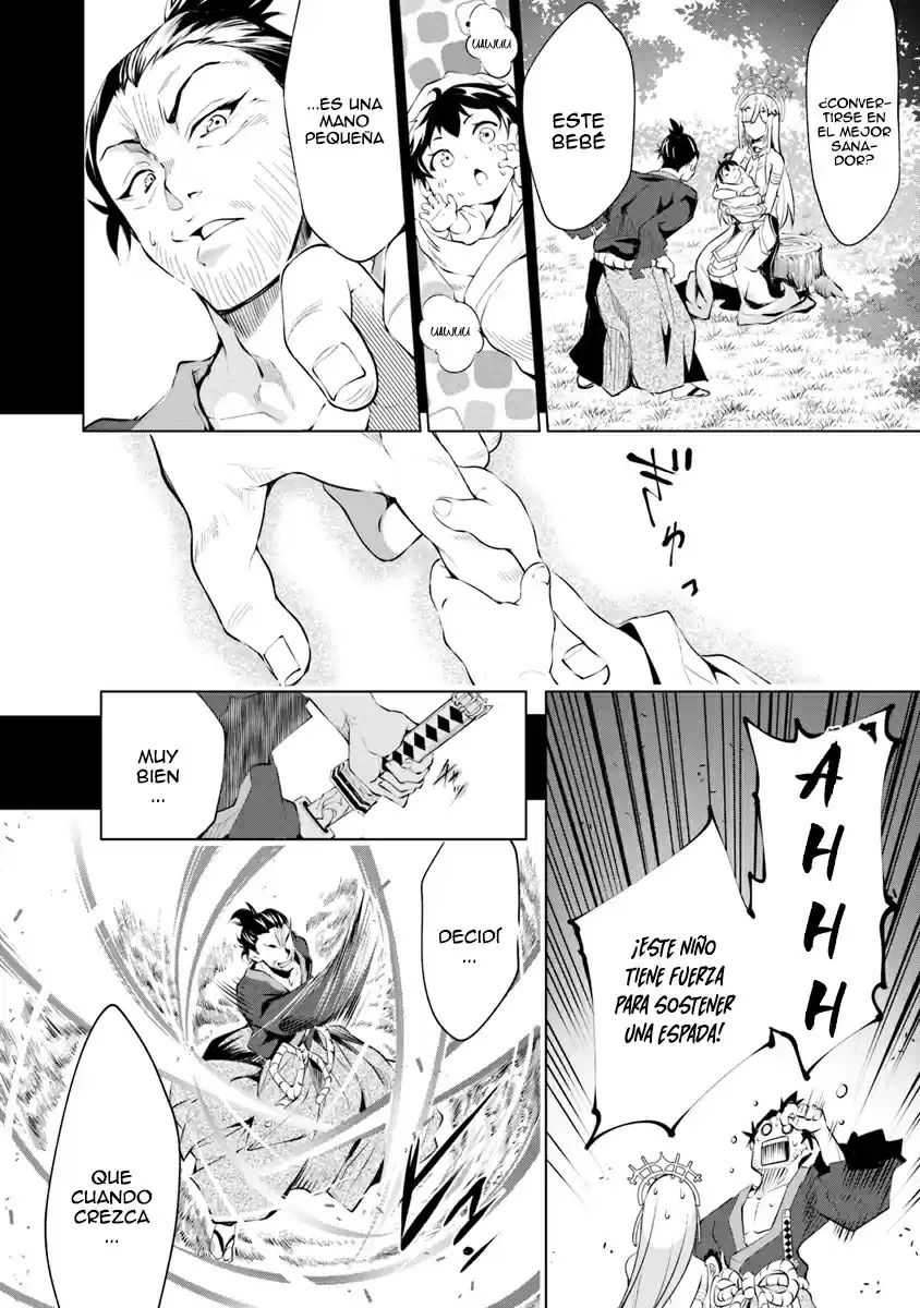 Kamigami Ni Sodaterare Shimo No, Saikyou To Naru - Capítulo 1.2 - Página 10 - LectorTMOo