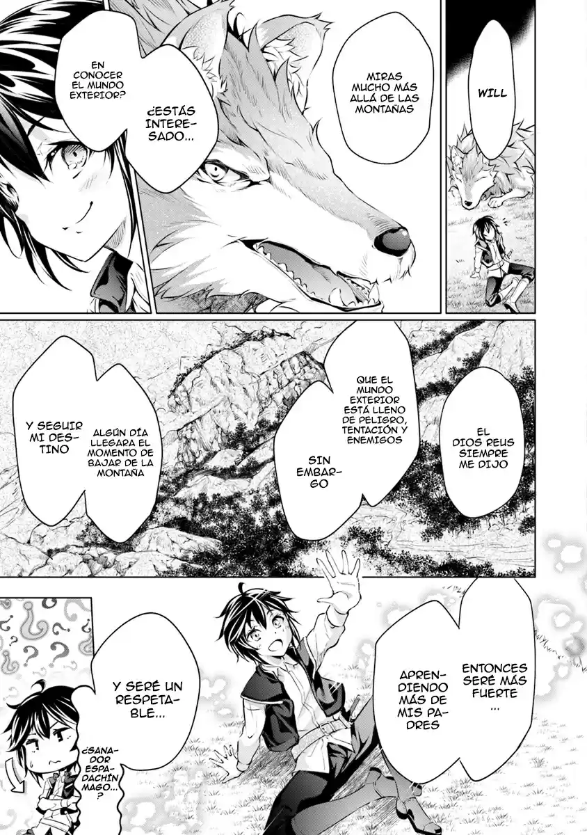 Kamigami Ni Sodaterare Shimo No, Saikyou To Naru - Capítulo 1.2 - Página 19 - LectorTMOo
