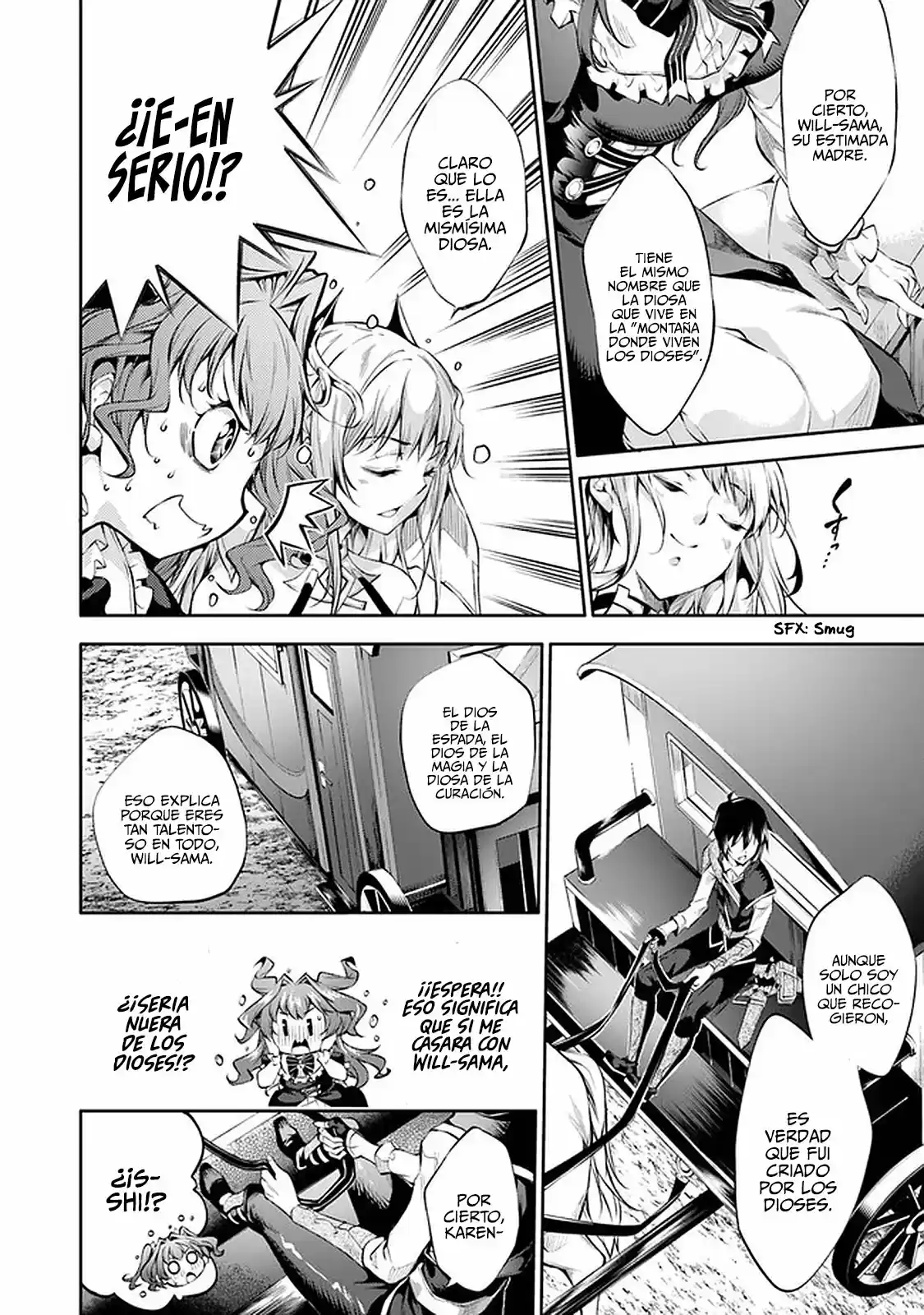Kamigami Ni Sodaterare Shimo No, Saikyou To Naru - Capítulo 13 - Página 7 - LectorTMOo
