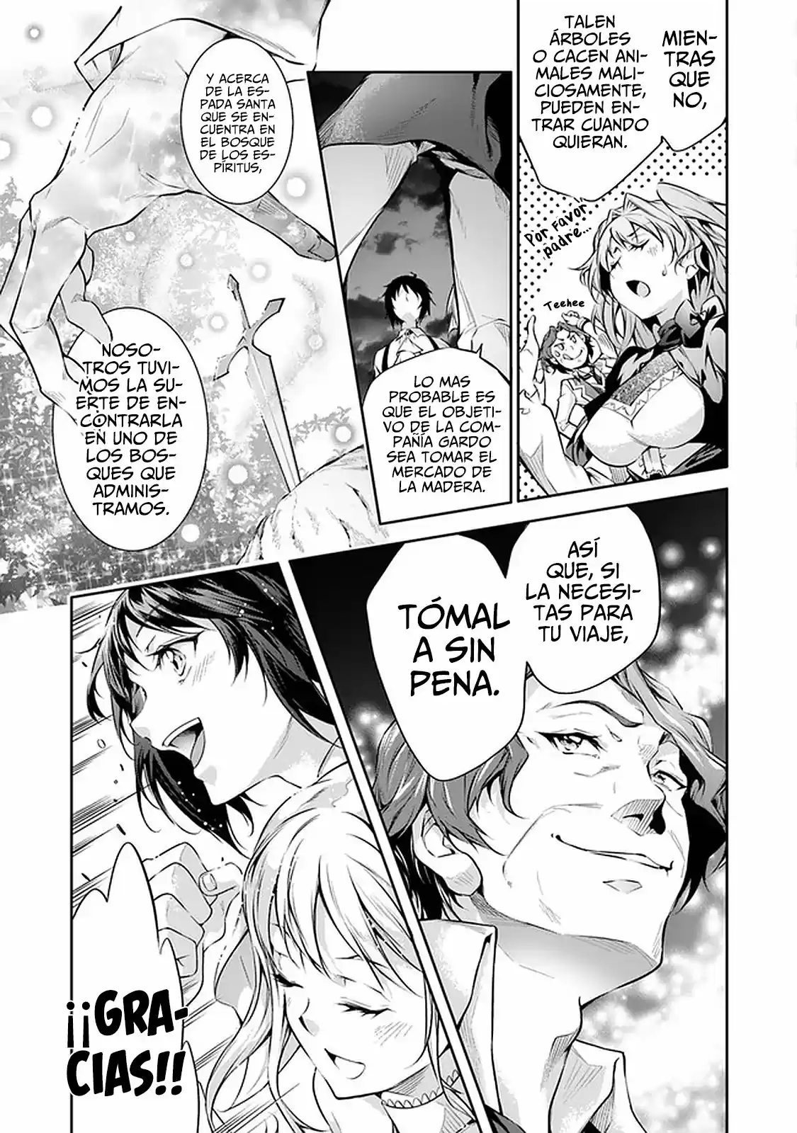 Kamigami Ni Sodaterare Shimo No, Saikyou To Naru - Capítulo 15 - Página 17 - LectorTMOo