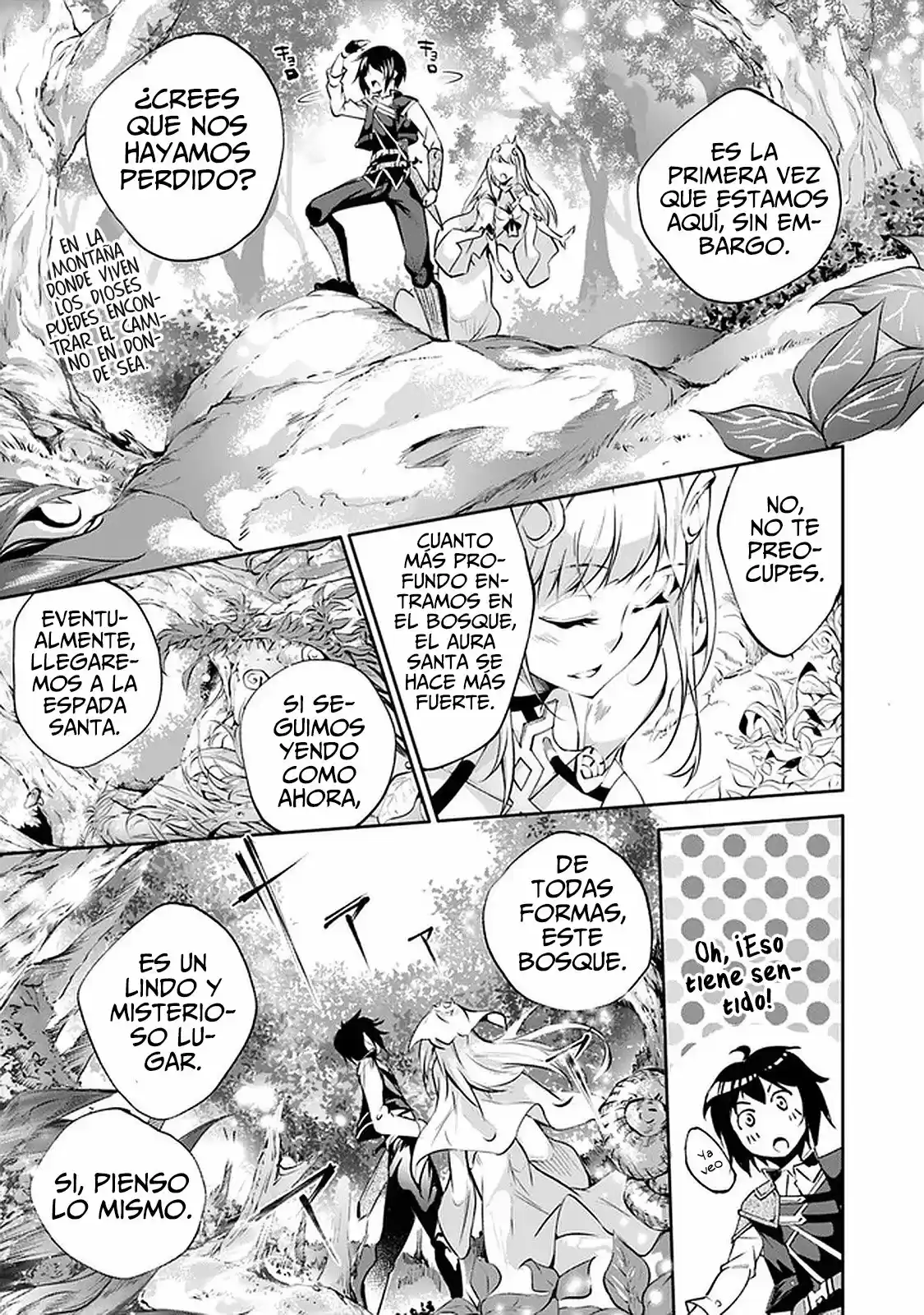 Kamigami Ni Sodaterare Shimo No, Saikyou To Naru - Capítulo 16 - Página 5 - LectorTMOo