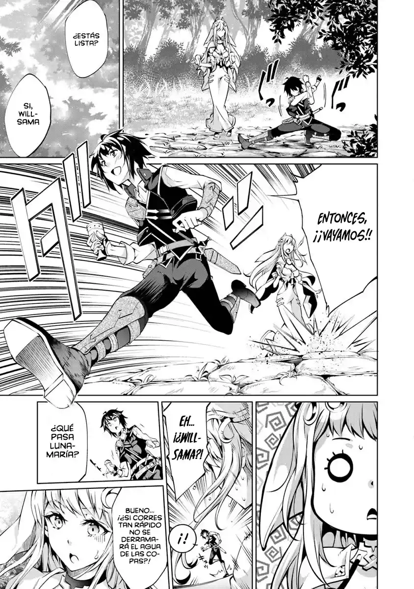 Kamigami Ni Sodaterare Shimo No, Saikyou To Naru - Capítulo 4.1 - Página 17 - LectorTMOo